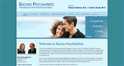 Desktop Screenshot of encinopsychiatrists.com